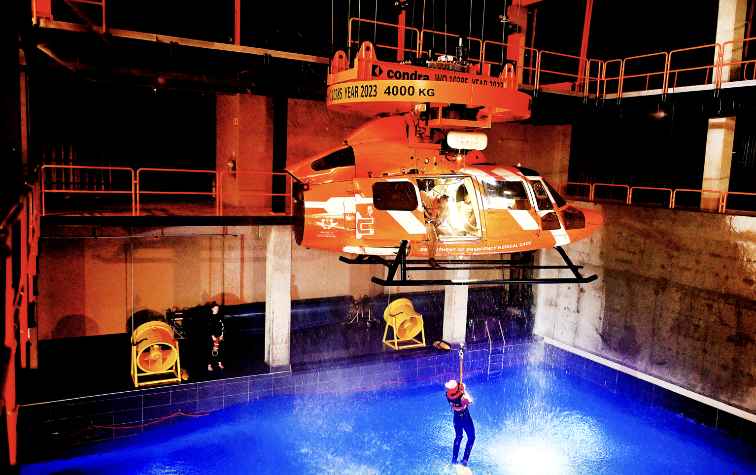 UJ Rescue Centre HUET training